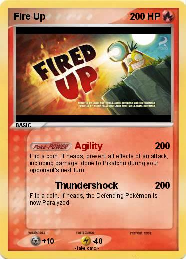 Pokemon Fire Up