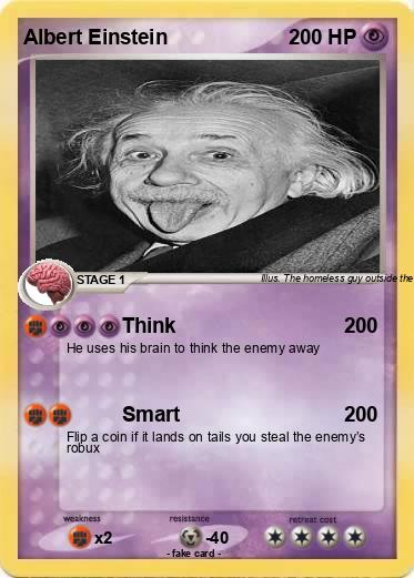 Pokemon Albert Einstein