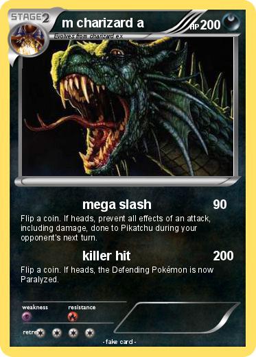 Pokemon m charizard a