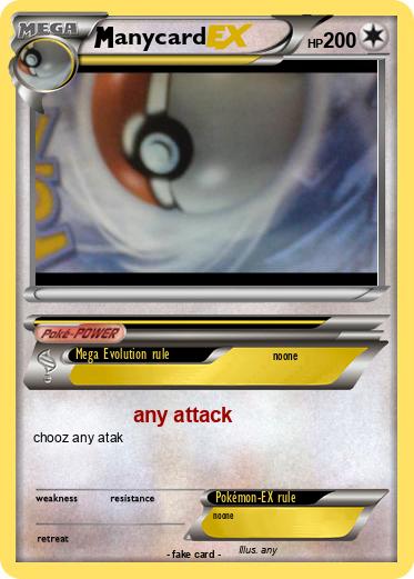 Pokemon anycard