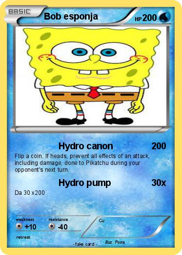 Pokemon Bob esponja