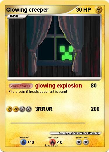 Pokemon Glowing creeper