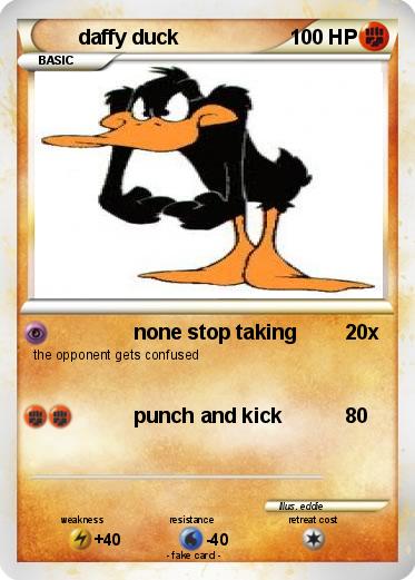 Pokemon daffy duck