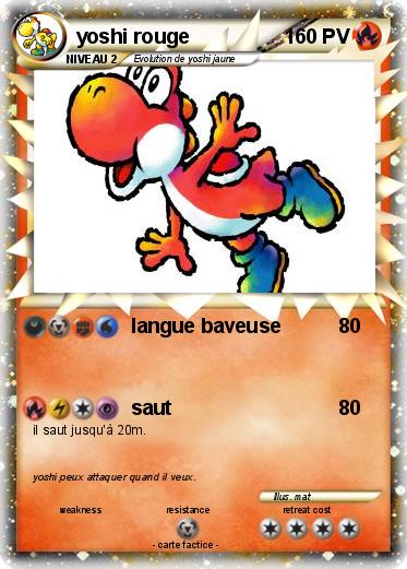 Pokemon yoshi rouge