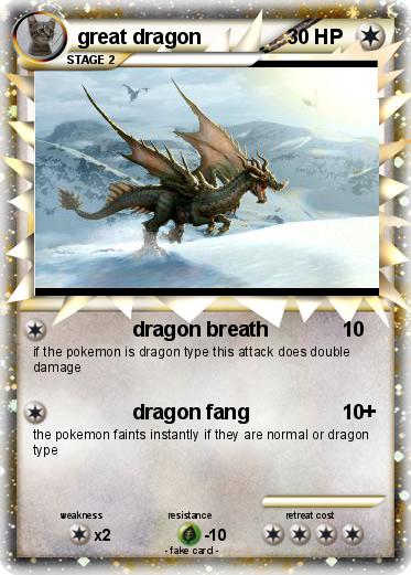 Pokemon great dragon