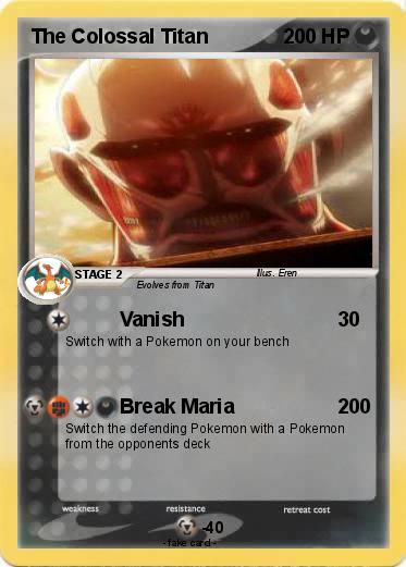 Pokemon The Colossal Titan