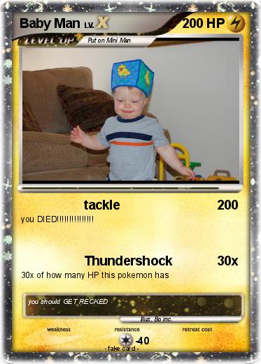 Pokemon Baby Man