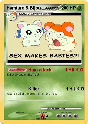 Pokemon Hamtaro & Bijou