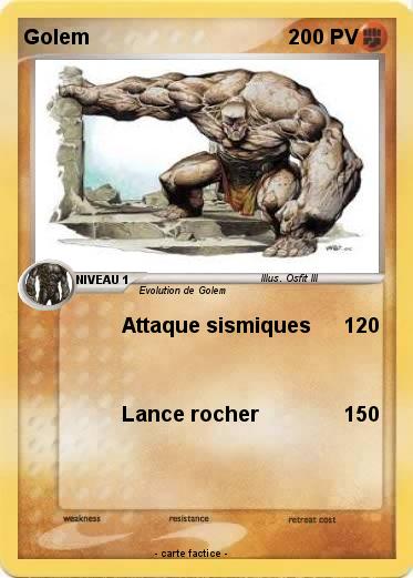Pokemon Golem