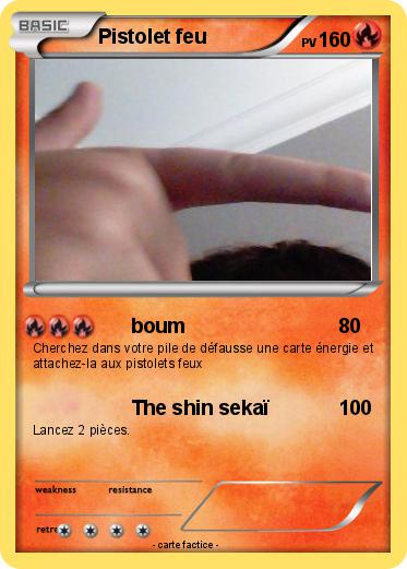 Pokemon Pistolet feu