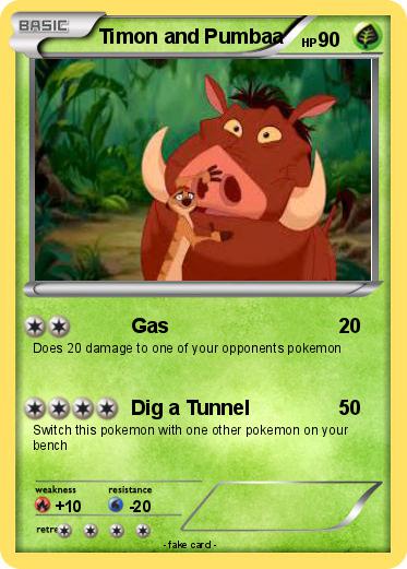 Pokemon Timon and Pumbaa