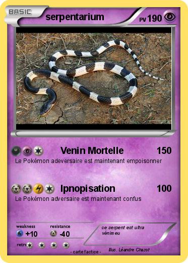 Pokemon serpentarium