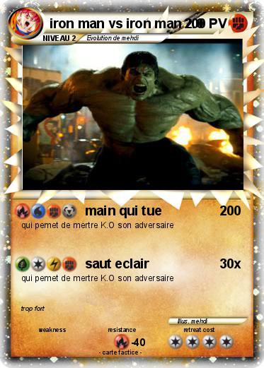 Pokemon iron man vs iron man 2.0