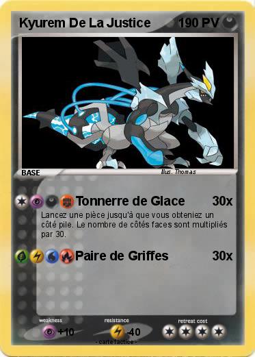 Pokemon Kyurem De La Justice