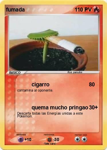 Pokemon fumada