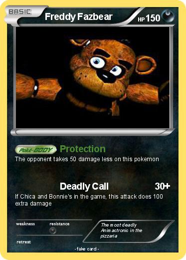 Pokemon Freddy Fazbear
