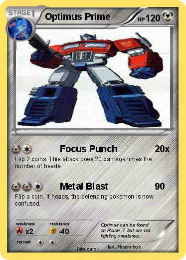 Pokemon Optimus Prime