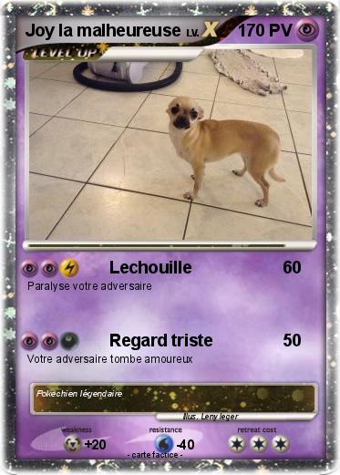 Pokemon Joy la malheureuse