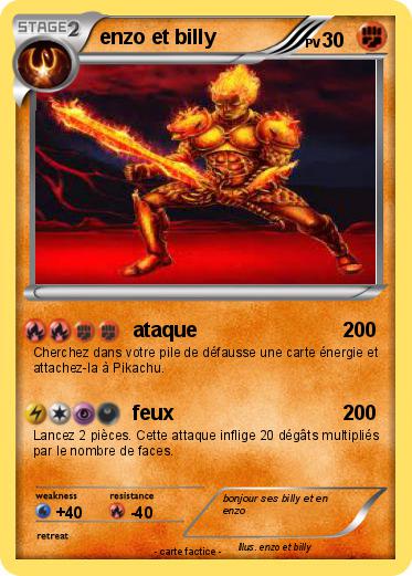 Pokemon enzo et billy