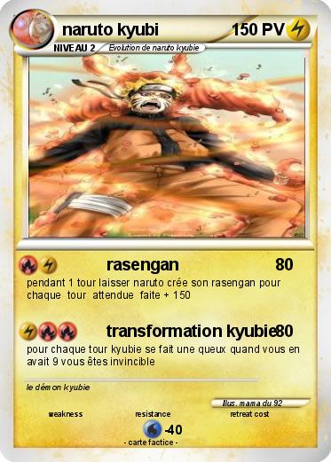 Pokemon naruto kyubi