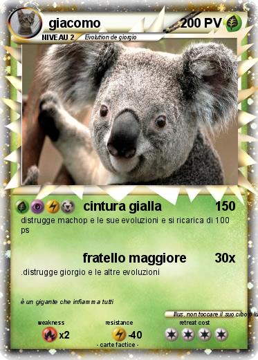 Pokemon giacomo