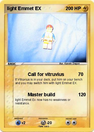 Pokemon light Emmet EX