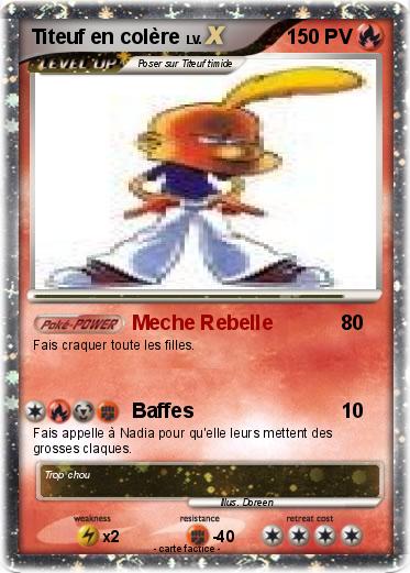 Pokemon Titeuf en colère