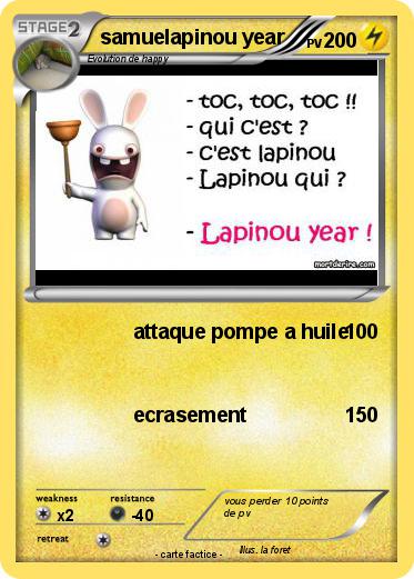 Pokemon samuelapinou year