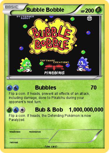 Pokemon Bubble Bobble