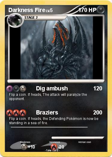 Pokemon Darkness Fire