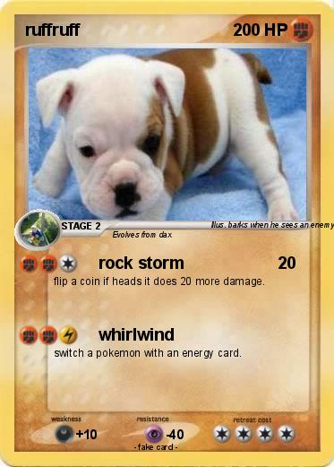 Pokemon ruffruff
