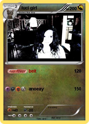 Pokemon luci girl