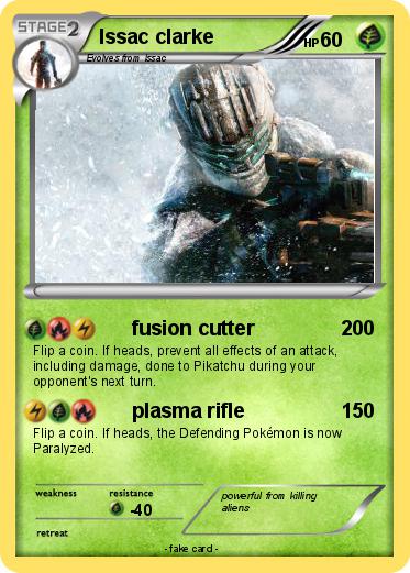 Pokemon Issac clarke