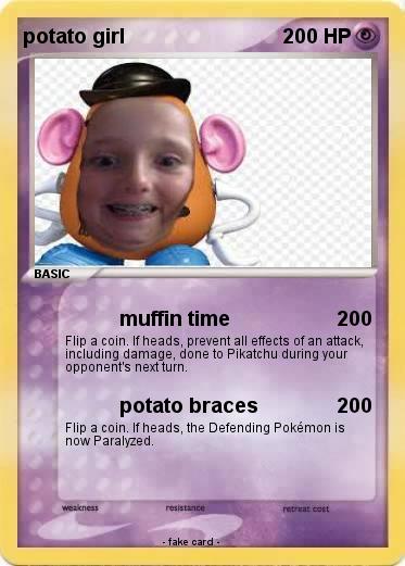 Pokemon potato girl