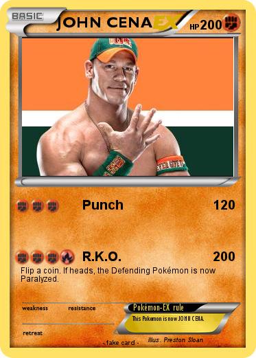 Pokemon JOHN CENA
