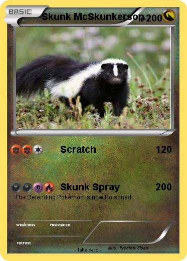 Pokemon Skunk McSkunkerson