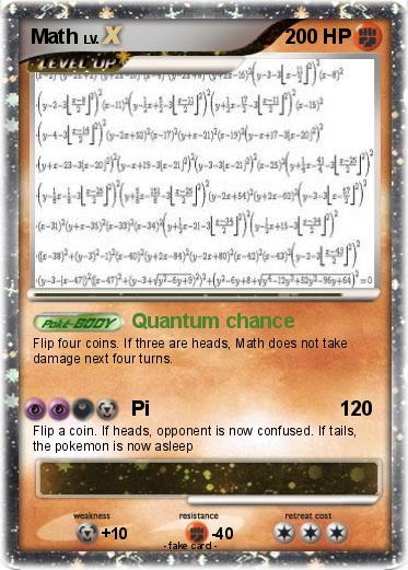 Pokemon Math