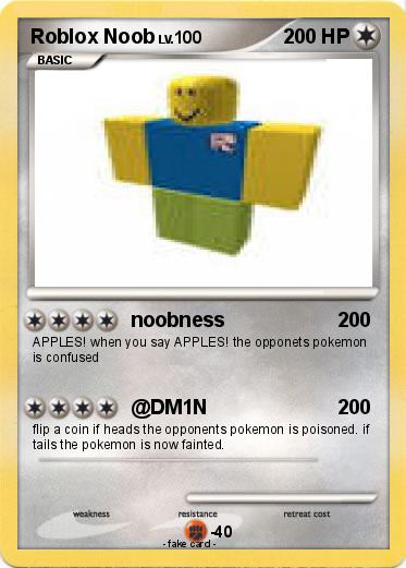 Pokemon Roblox Noob