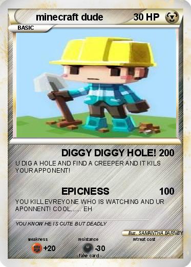 Pokemon minecraft dude