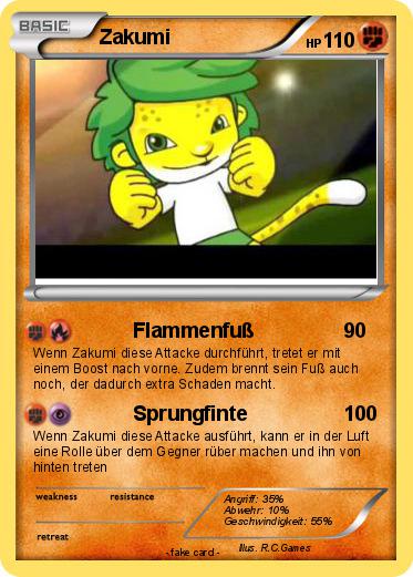 Pokemon Zakumi