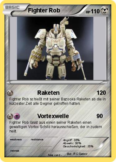 Pokemon Fighter Rob