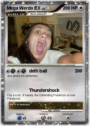 Pokemon Mega Werdo EX