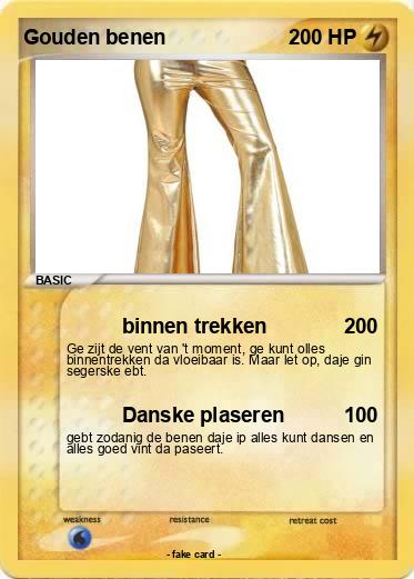 Pokemon Gouden benen