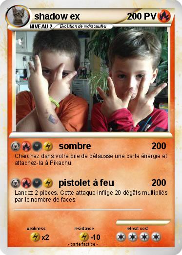 Pokemon shadow ex