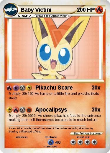 Pokemon Baby Victini