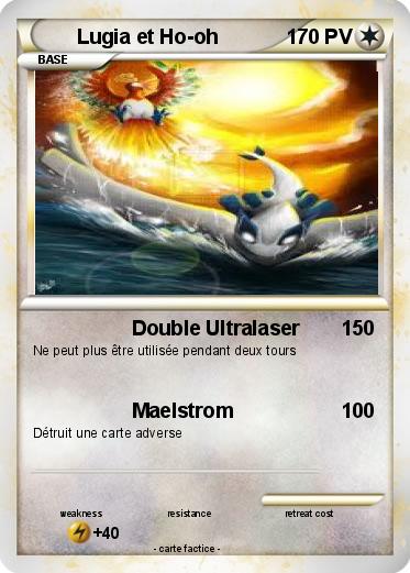 Pokemon Lugia et Ho-oh
