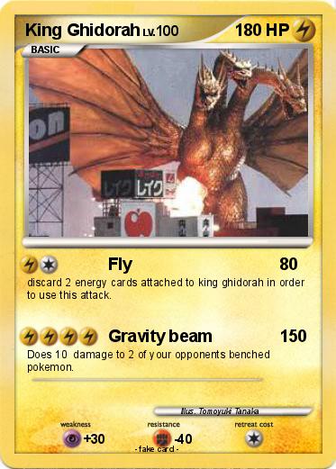 Pokemon King Ghidorah
