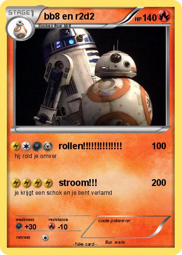 Pokemon bb8 en r2d2
