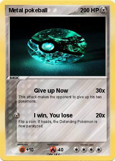 Pokemon Metal pokeball