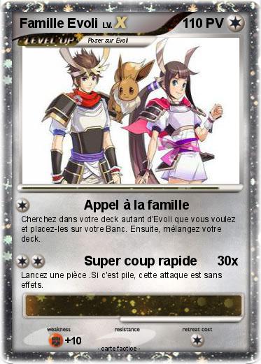Pokemon Famille Evoli